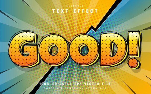 Good comic style text effect