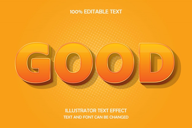 Good,editable text effect,shadow yellow fresh