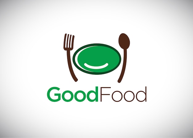 Good food logo ontwerpsjabloon