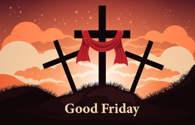 Vector good friday background concept