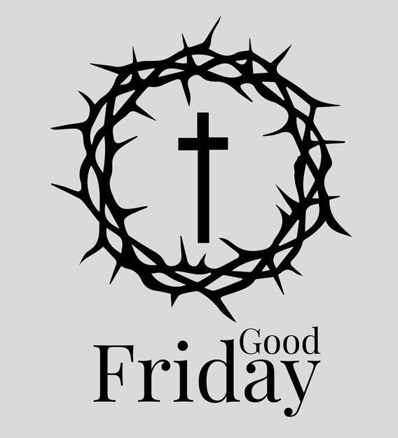 Vector good friday banner and poster