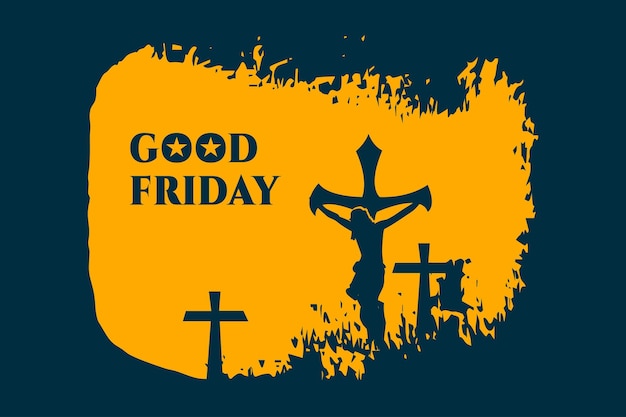 good friday holy week poster design
