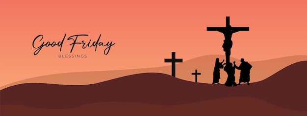 Good Friday peace of holy week social media post