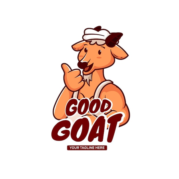 Good goat logo for restaurant