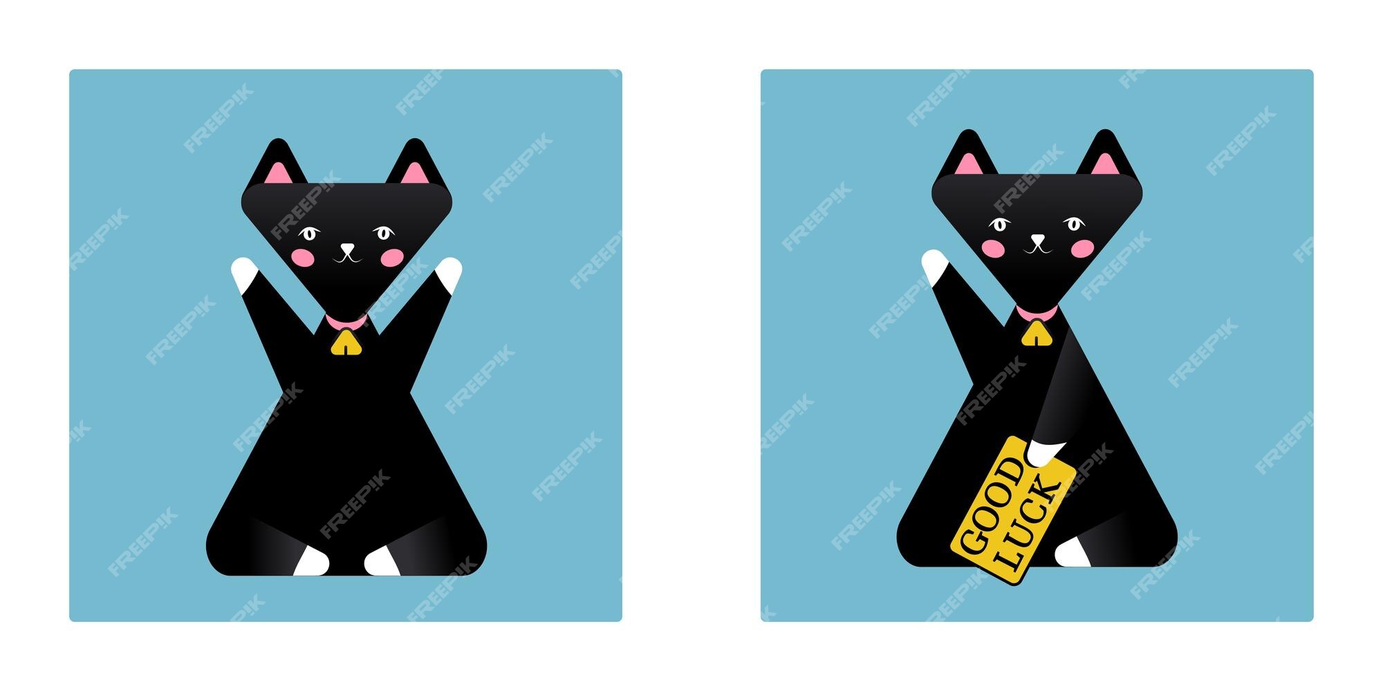 Cat icon Love. Author's exclusive collection. Icons of cats that bring  good luck and success to their owners | Sticker