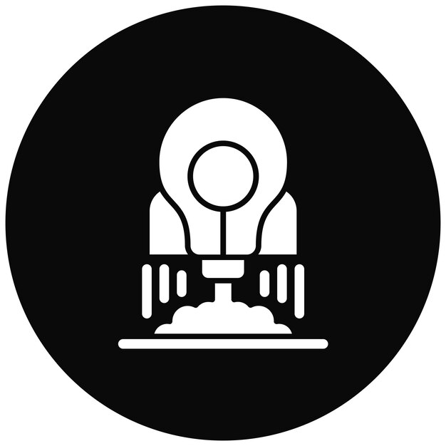 Хорошее векторное изображение значка старта может быть использовано для творчества