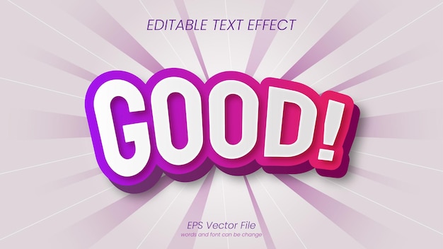 Good text style effect