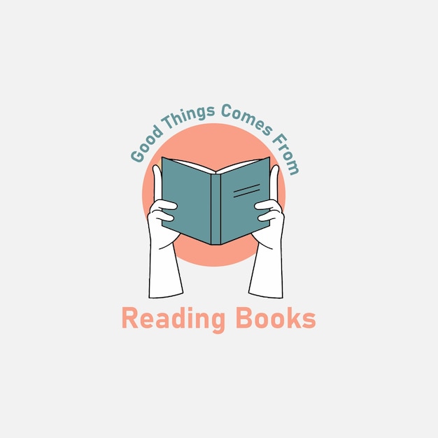 good things comes from reading books t shirt design illustration