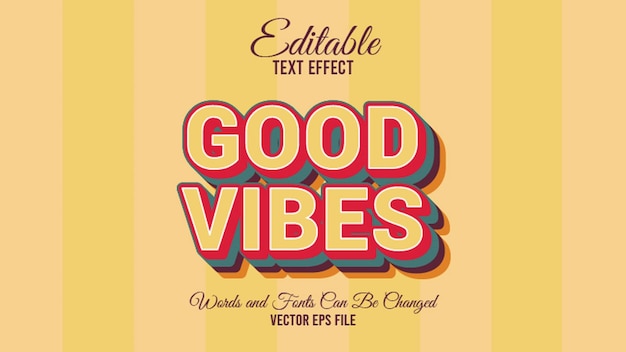 Vector good vibes