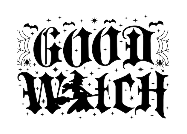 Вектор Добрая ведьма смешной хэллоуин мама футболка дизайн вектор