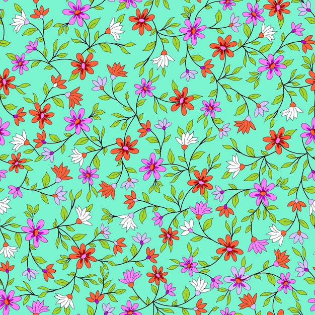 Goods best beautiful fabric vector art design wallpaper seamless pattern vector illustration