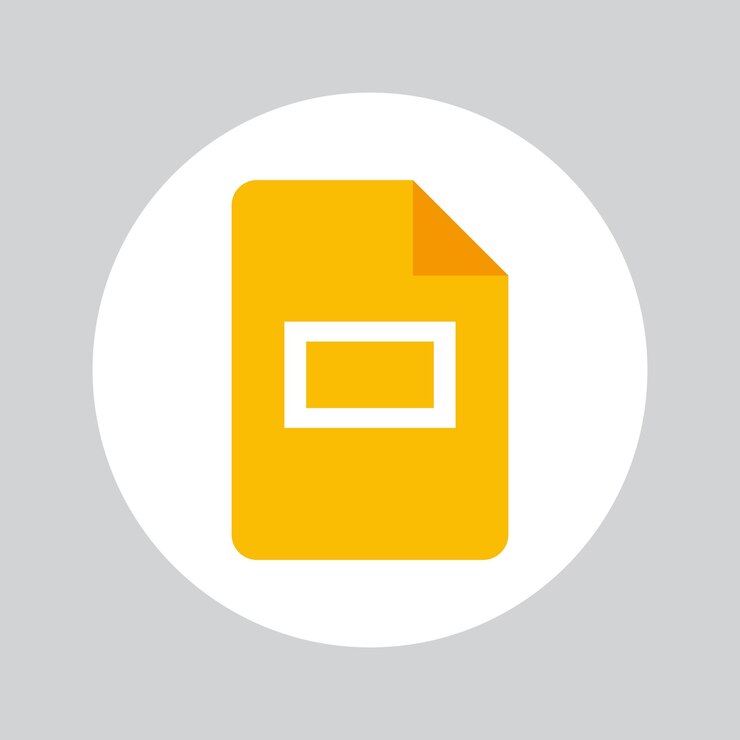 Vector google slides logo
