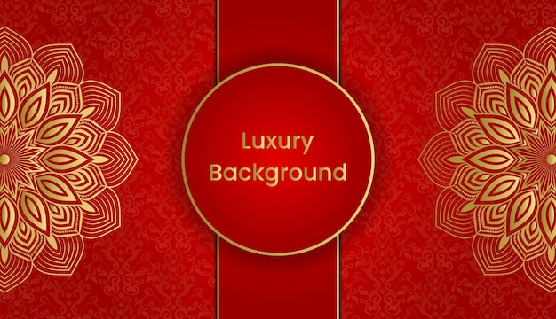 Gorgeous luxury decorative mandala background design.Beautiful luxury Royal ornamental greeting card