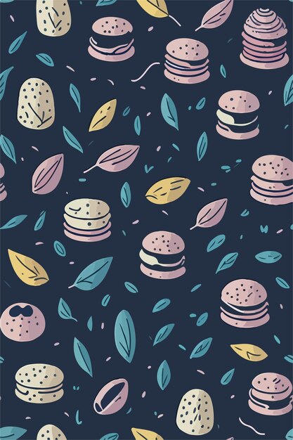 Gorgeous Treats Sweet Macarons Patterns