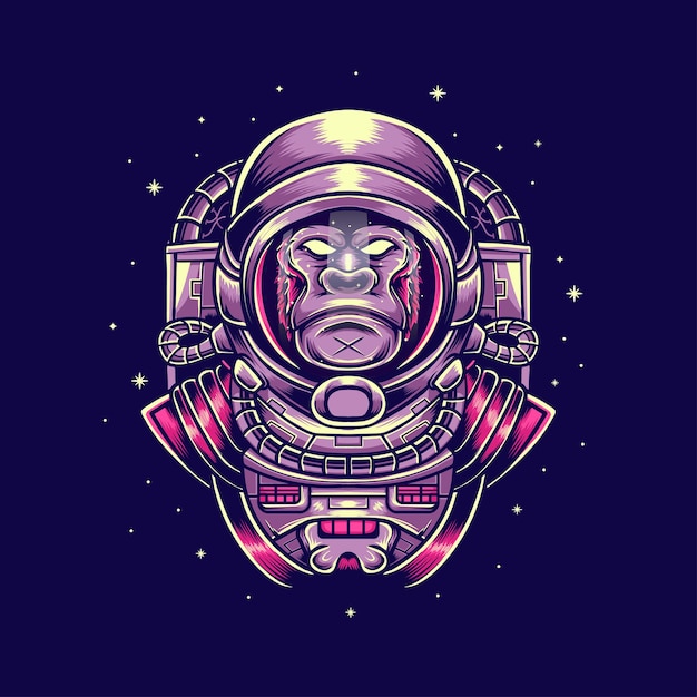 Gorilla astronout