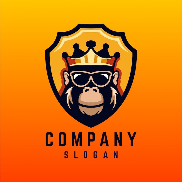 Gorilla logo ontwerp