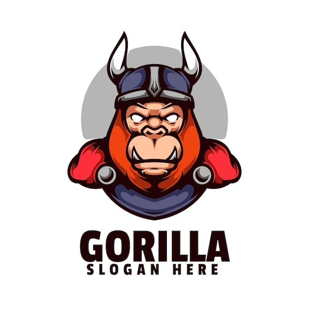 Gorilla logo with the title'gorilla logo '