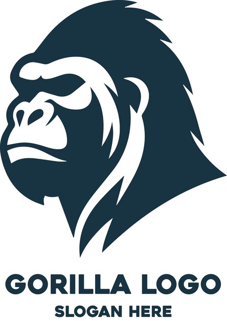 Vector gorilla logo