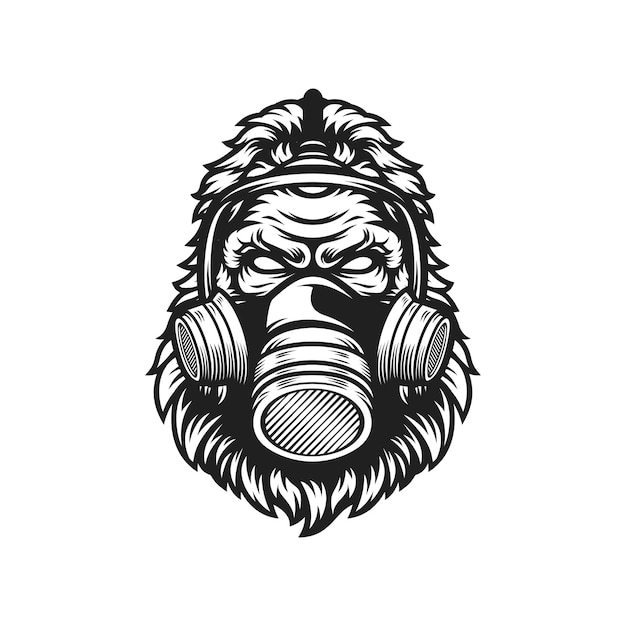 Gorilla Mascot Design