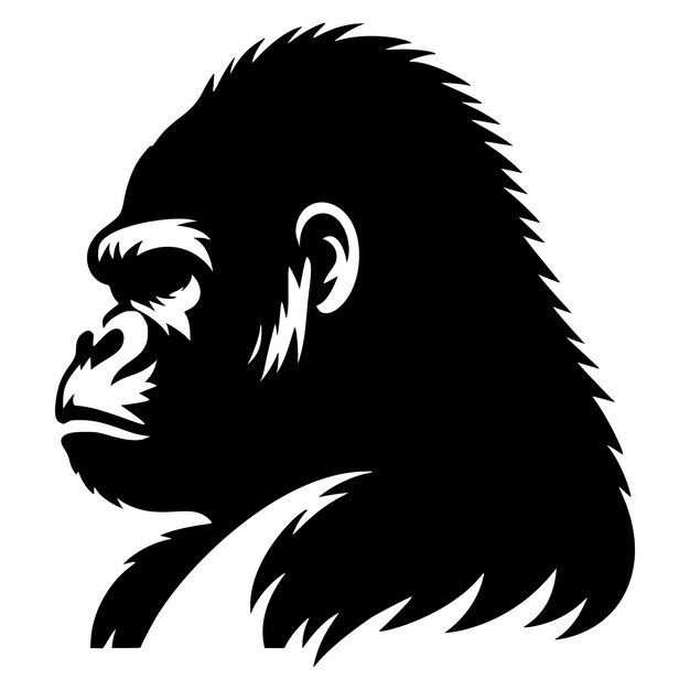 Gorilla Silhouette