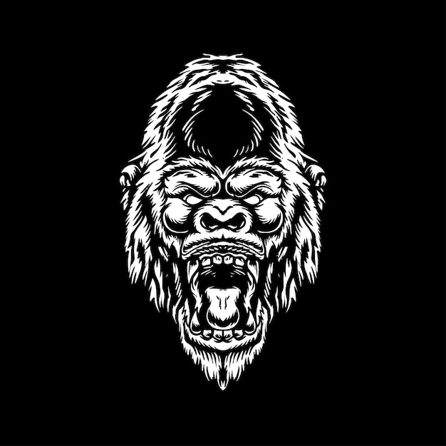 Gorilla vector illustration