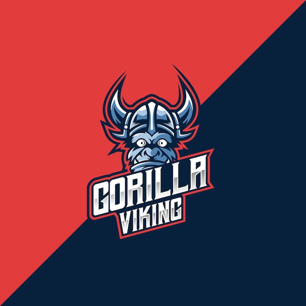 Gorilla viking esport en sport-logo