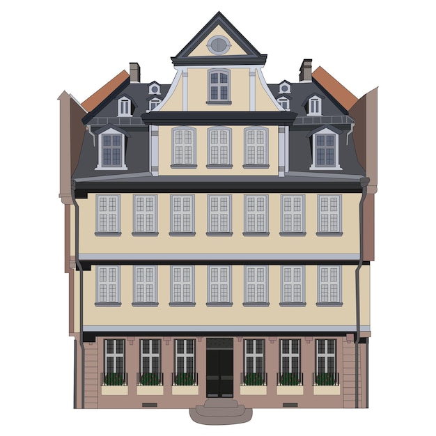 Gothe House Illustration