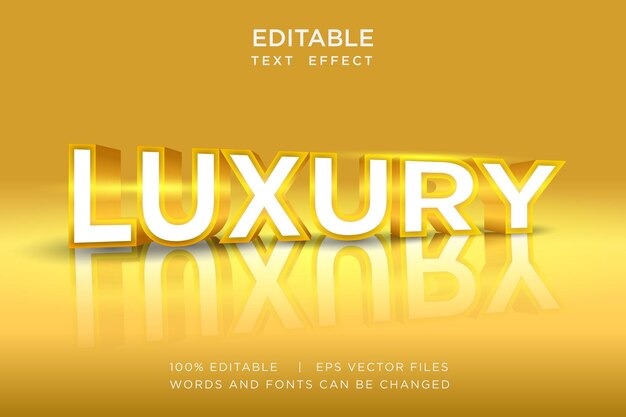 goud bewerkbaar teksteffect gouden luxe tekststijleffect mock-up sjabloon luxe teksteffect