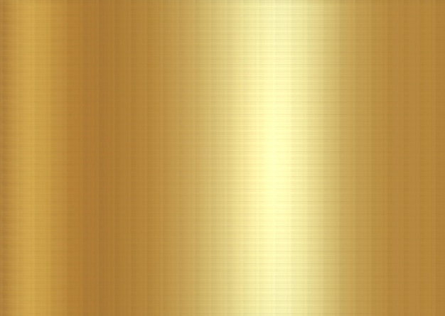 Goud gepolijst metaal, stalen textuur. gouden luxe metalen roestvrijstalen textuur achtergrond, vector