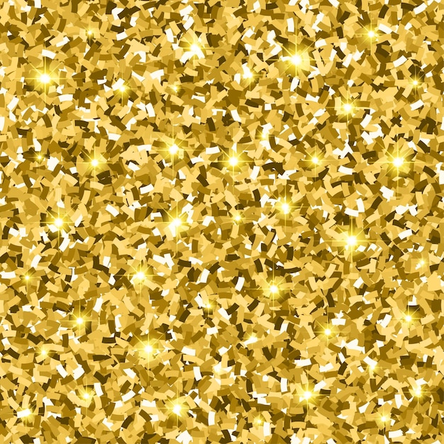 Goud glitter naadloos patroon