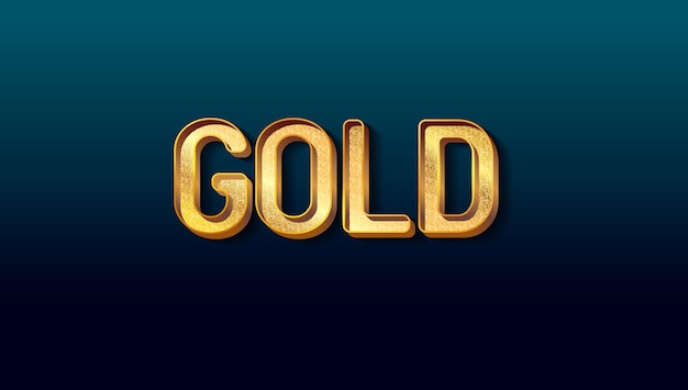 goud glittereffect tekstontwerp 3d en reliëfeffect luxe concept