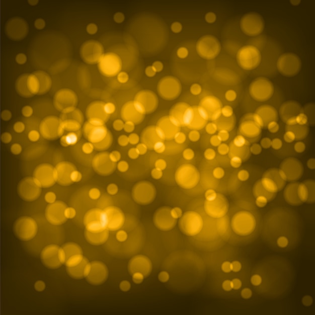 Gouden abstracte bokeh achtergrond