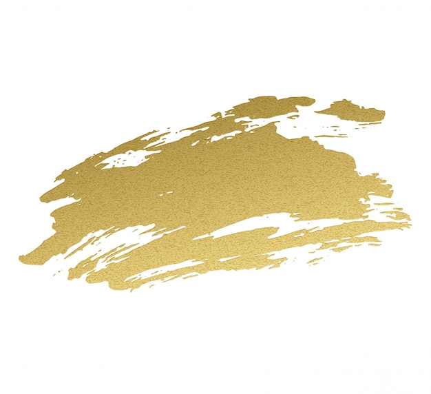 Vector gouden acrylverf