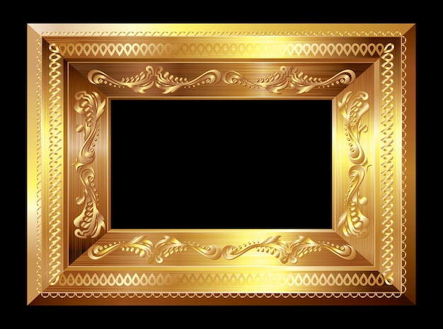 Gouden afbeeldingsframe