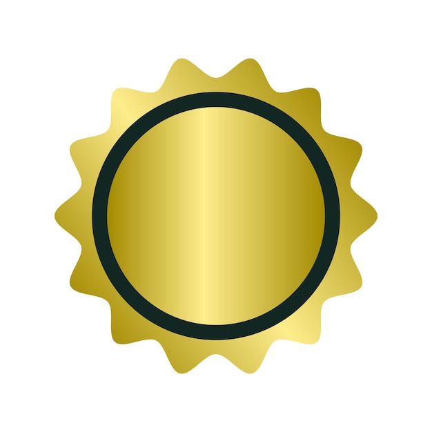 gouden badge