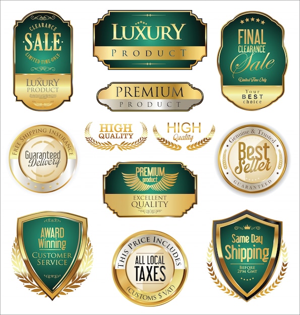 gouden badges