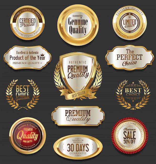 Gouden badges