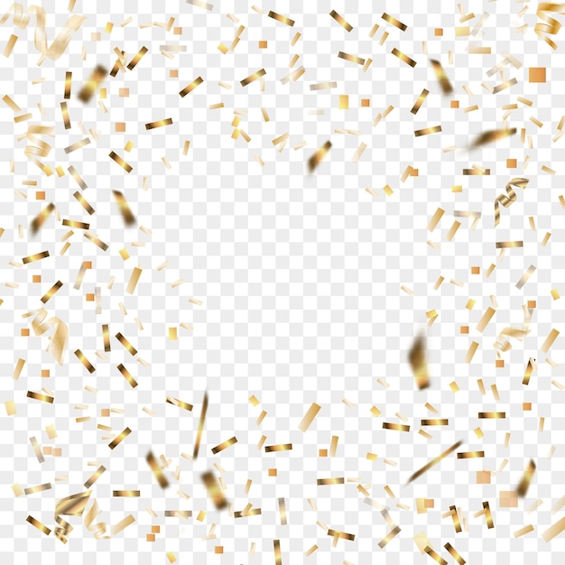 Gouden confetti Feestelijke achtergrond Kerst gouden confetti. Nieuwjaar. Verjaardag.