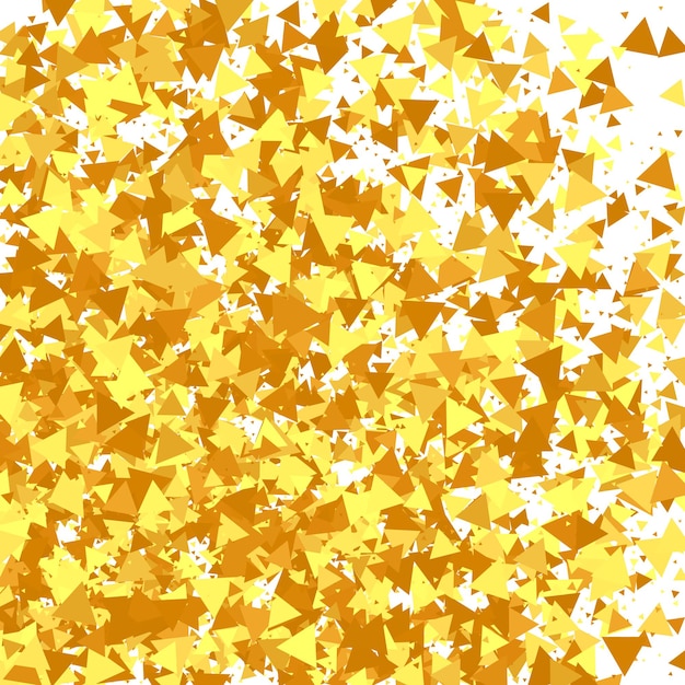 Gouden confetti op rood. Geïsoleerde gouden stofdeeltjes. Vector Ronde Bokeh. Abstract Iridescente achtergrond. Vloeibare verjaardagskaart. Random Bridal achtergrond. Foil Border. Geometrische verjaardag achtergrond.