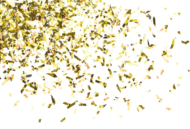 Vector gouden confetti partij achtergrond vector illustratie