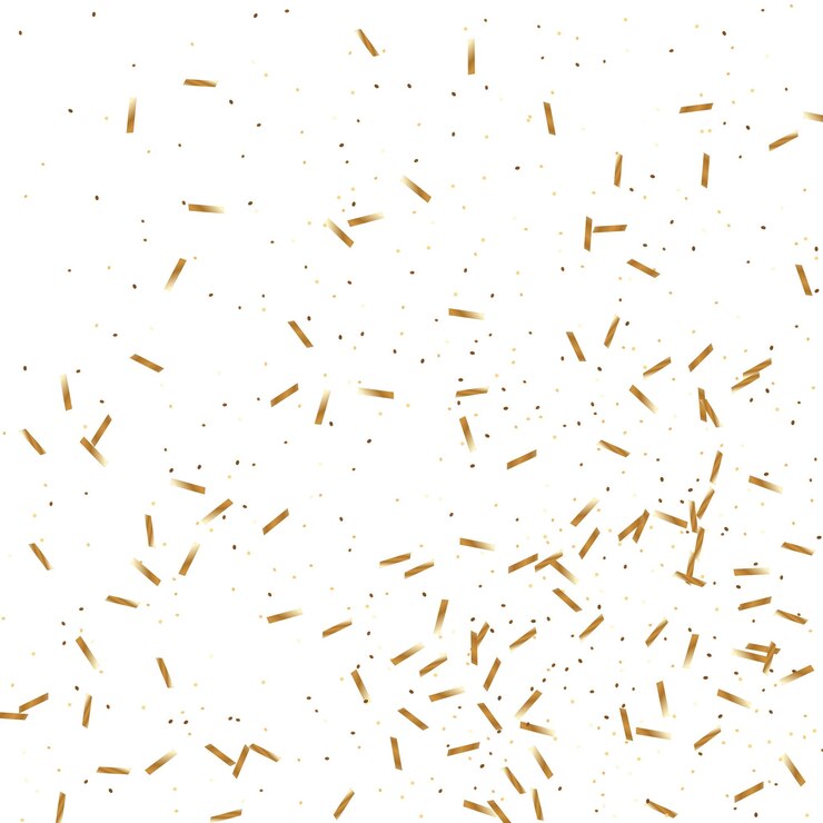 Gouden Confettiachtergrond.
