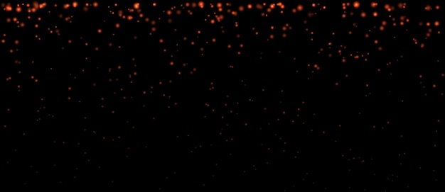 Gouden deeltjes effect set Cascading roze deeltjes gloeiende punten en zachte glinsterende hoogtepunten creëren een magische en feestelijke sfeer ideaal voor decoratieve feestelijke of dromerige ontwerpen