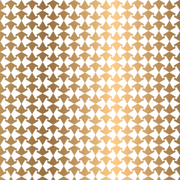 Gouden geometrisch patroon