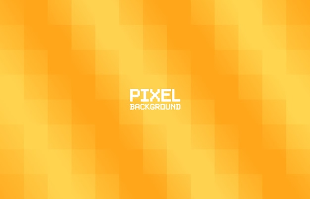 Gouden Gradiënt Pixel Patroon Achtergrond