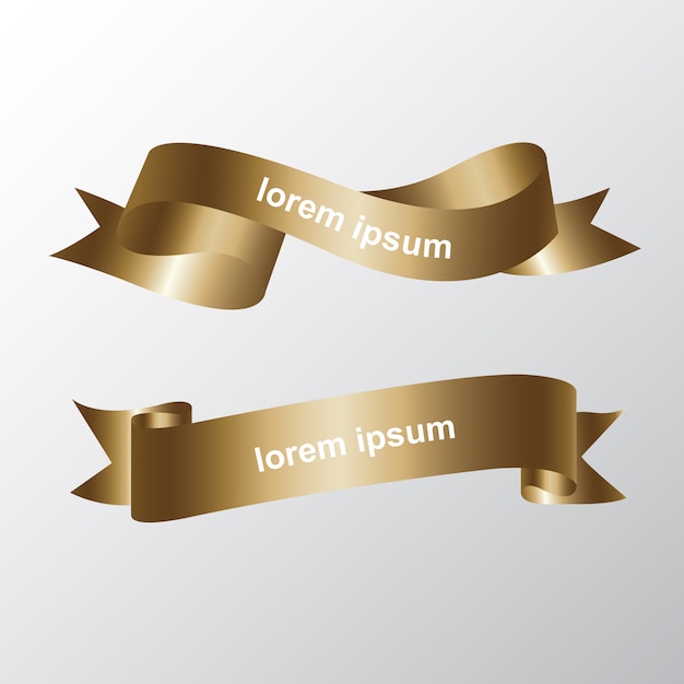 gouden lint set