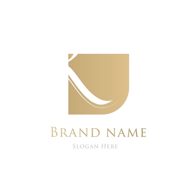 Gouden luxe elegante logo