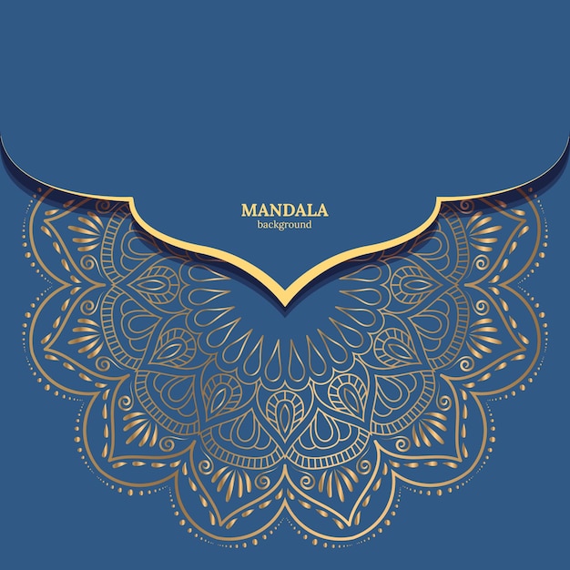 Gouden mandala-ontwerpafbeeldingen