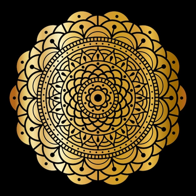Gouden mandala