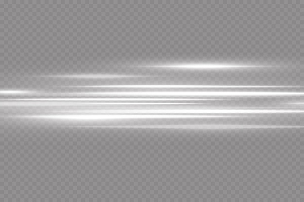 Gouden neon lijn lichteffect vector laser