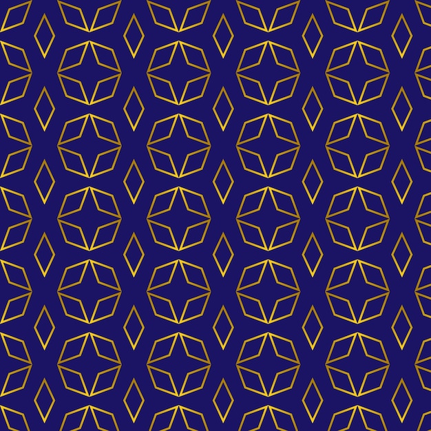 gouden patroon vector achtergrond